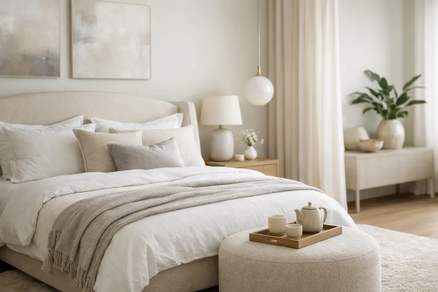 How to Style a Luxury Bedroom That Feels Calm