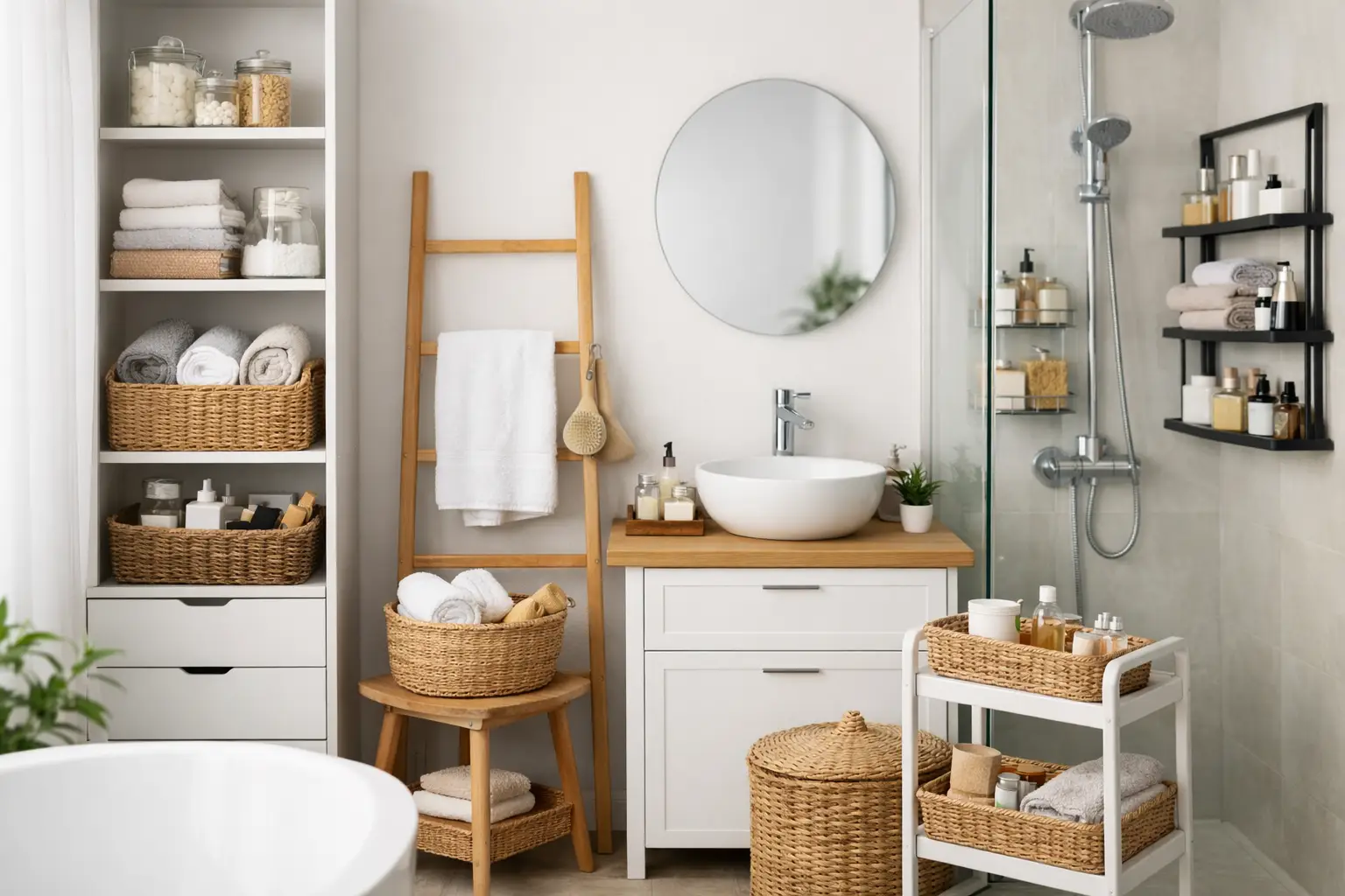 12 Best Bathroom Storage Solutions