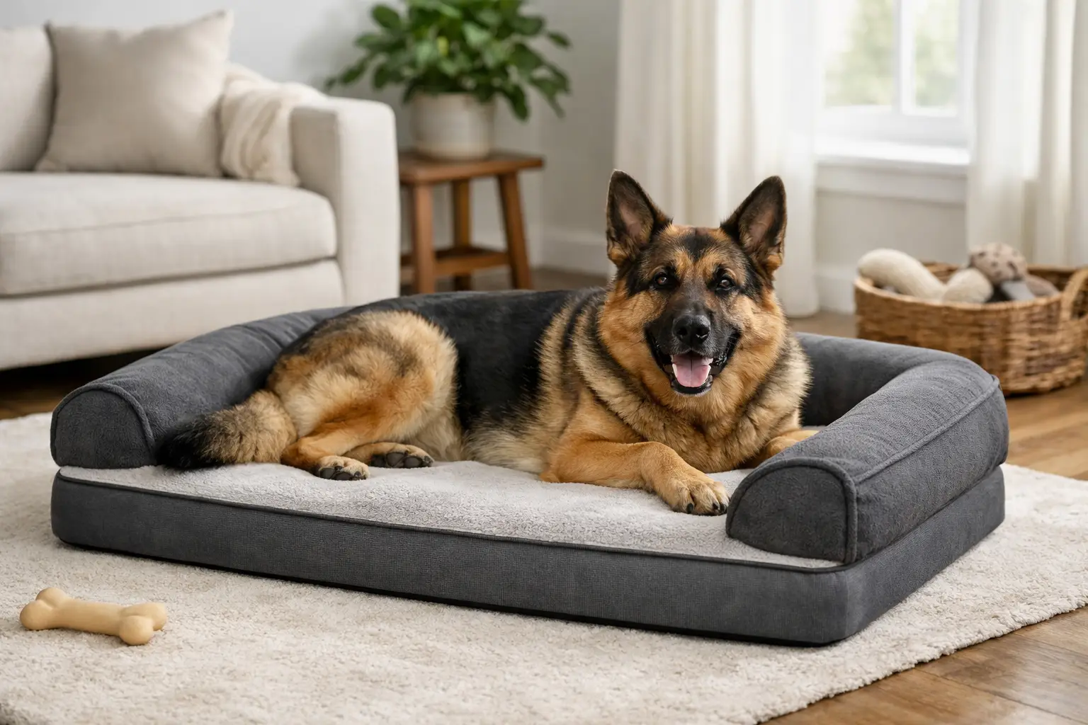 Best Orthopedic Dog Bed for Large Dogs