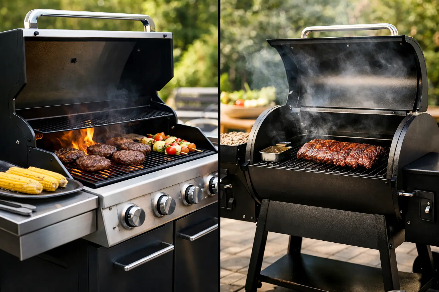 Gas Grill vs Pellet Grill: Which Fits You?