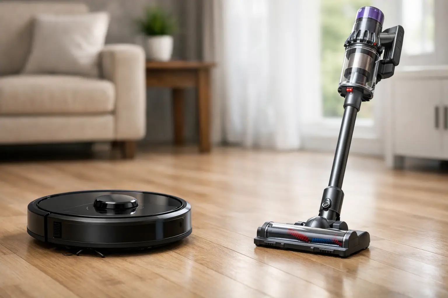 Robot Vacuum vs Cordless Vacuum