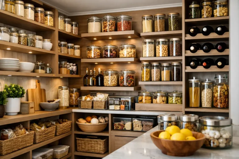 How to Organize a Premium Pantry With Style