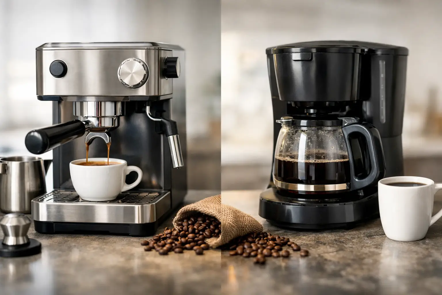 Espresso Machine vs Drip Coffee Maker: Which Fits?